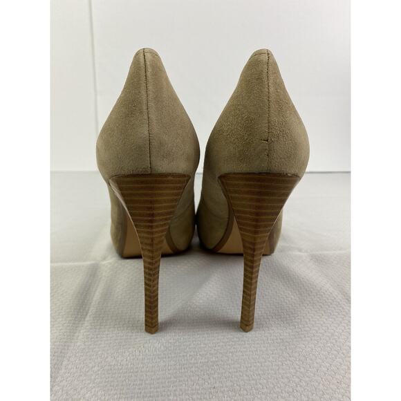Heidi Klum Women’s Ilana Platform Pump Tan Colored Style Heels Size 9.5 (EU 40) - Picture 5 of 7